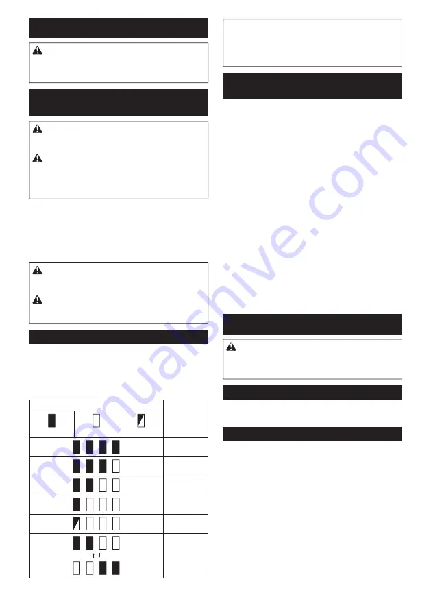 Makita DCF301 Instruction Manual Download Page 102