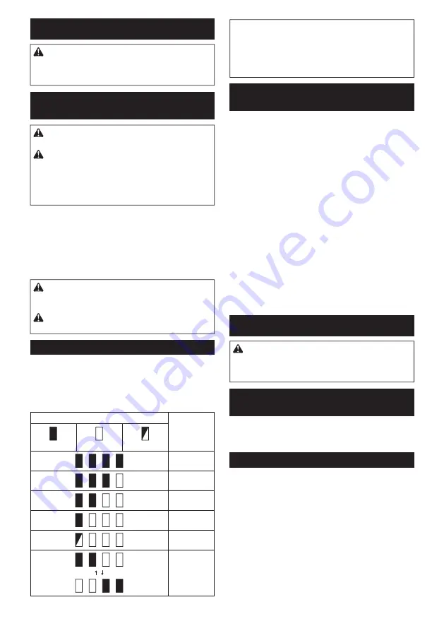 Makita DCF301 Instruction Manual Download Page 109