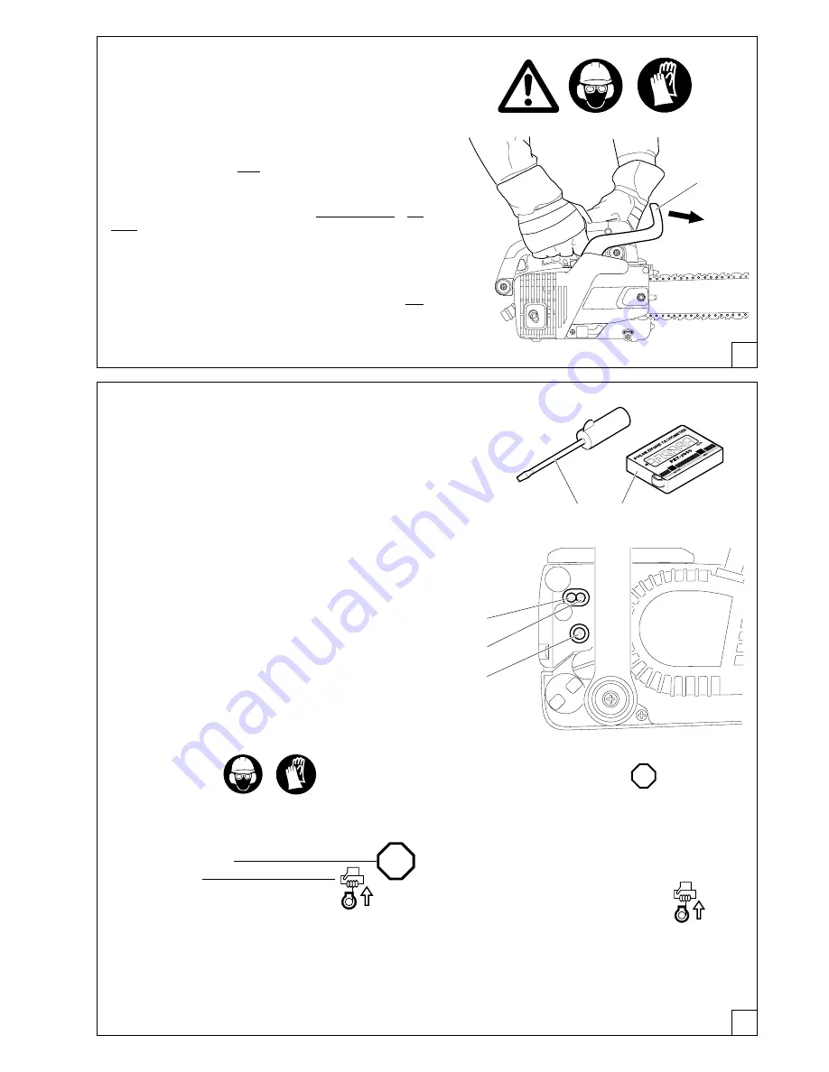 Makita DCS 330 TH Owner'S And Safety Manual Download Page 25