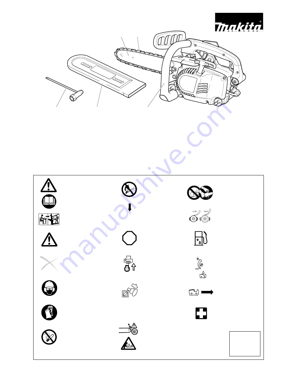 Makita DCS 330 TH Owner'S And Safety Manual Download Page 37