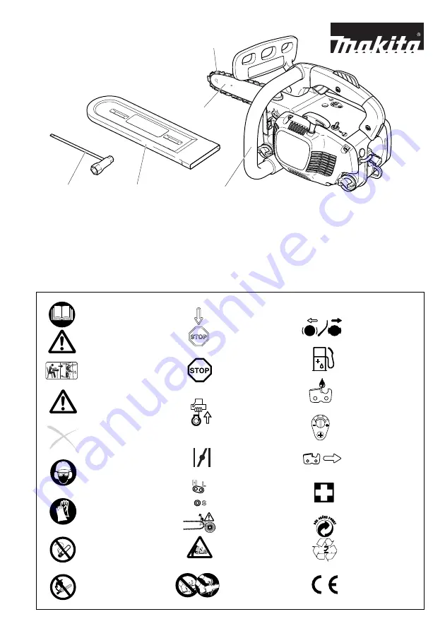 Makita DCS3410TH Instruction Manual Download Page 3