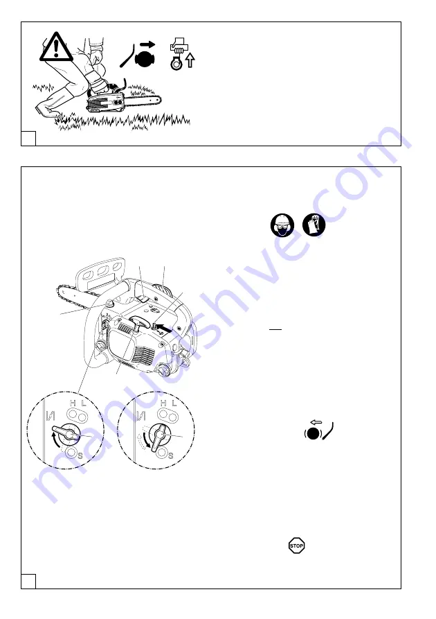 Makita DCS3410TH Instruction Manual Download Page 16