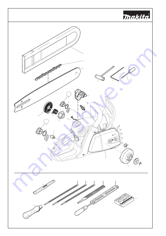 Makita DCS3500 Instruction Manual Download Page 36