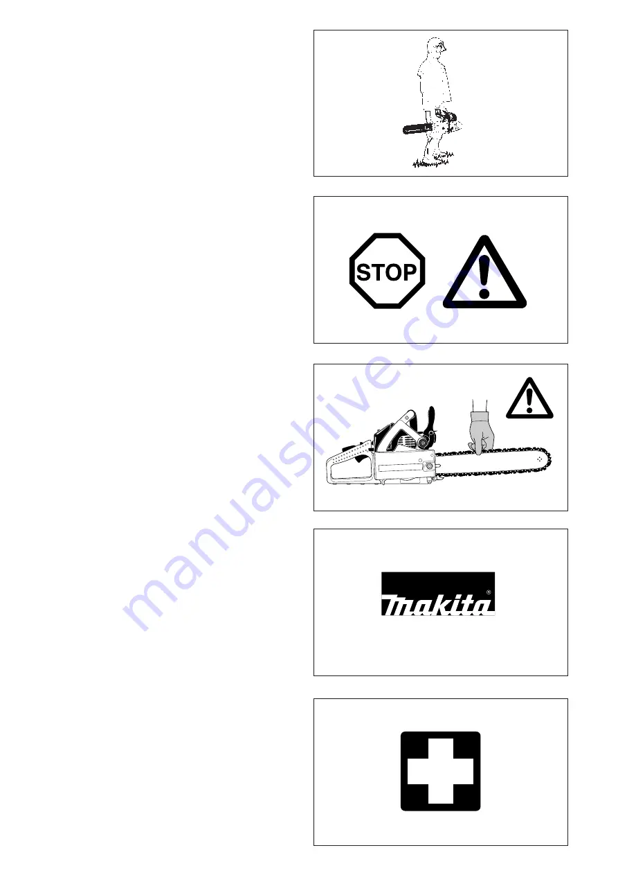 Makita DCS410 Instruction Manual Download Page 8