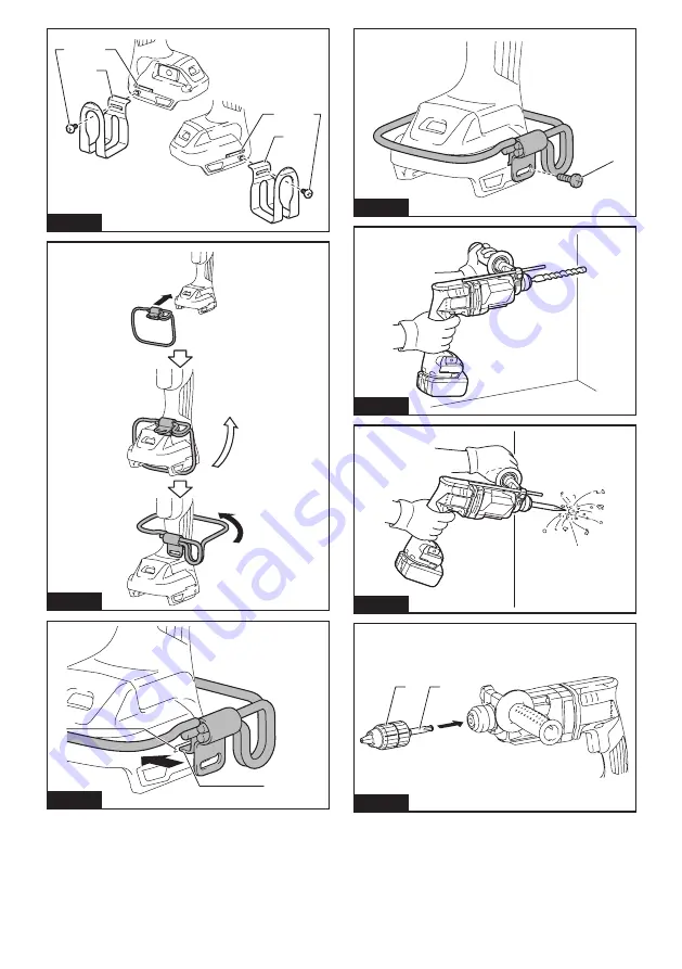 Makita DHR182 Скачать руководство пользователя страница 6