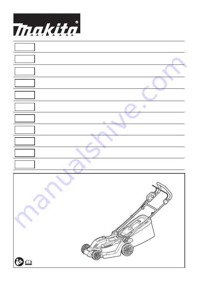 Makita DLM330 Скачать руководство пользователя страница 1