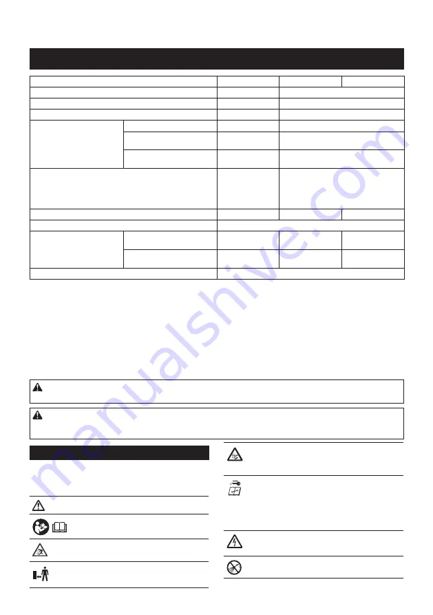 Makita DLM462 Instruction Manual Download Page 112