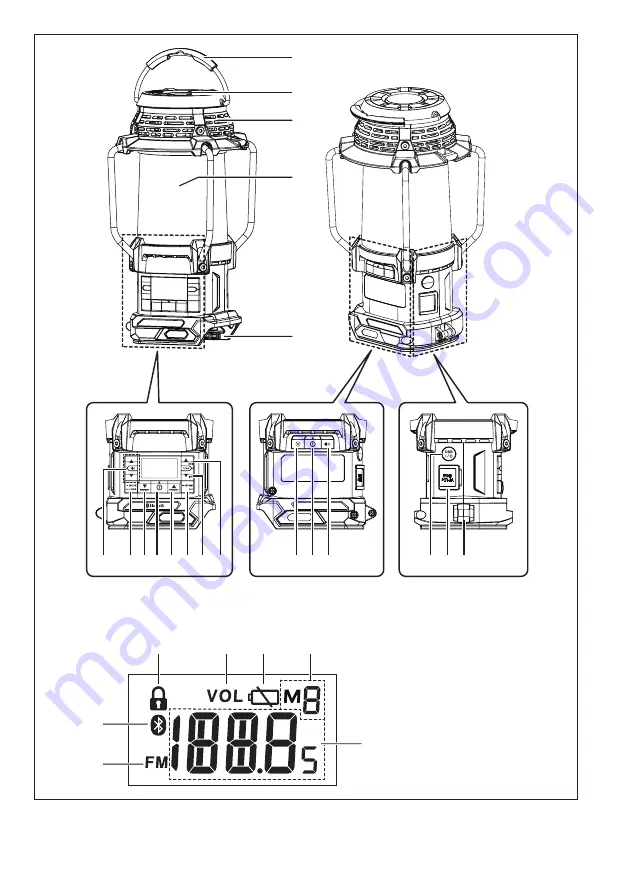 Makita DMR057 Instruction Manual Download Page 2