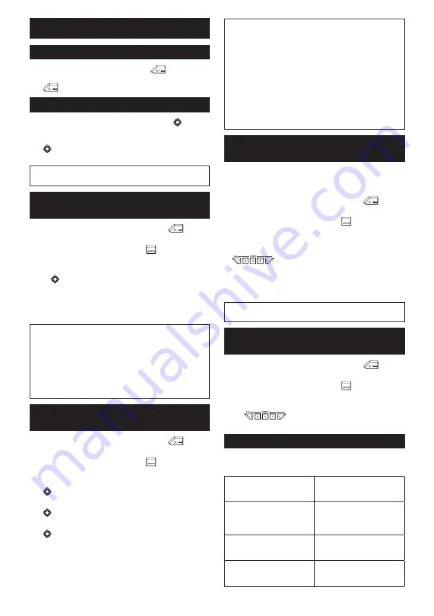 Makita DMR300 Instruction Manual Download Page 25