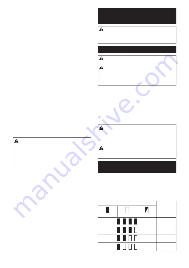 Makita DTD152Z Instruction Manual Download Page 12