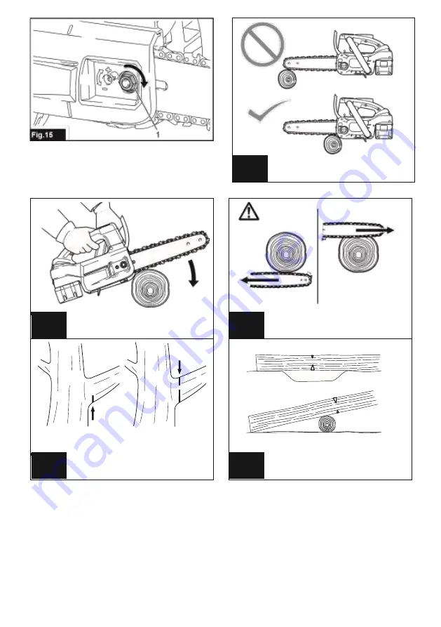 Makita DUC204 Скачать руководство пользователя страница 6