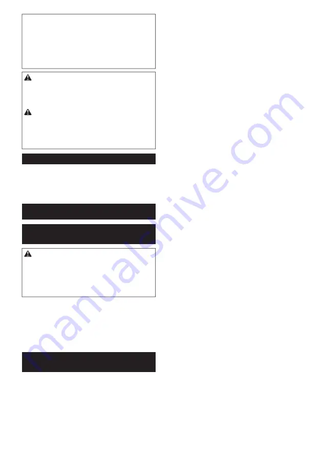 Makita DUC307 Instruction Manual Download Page 38