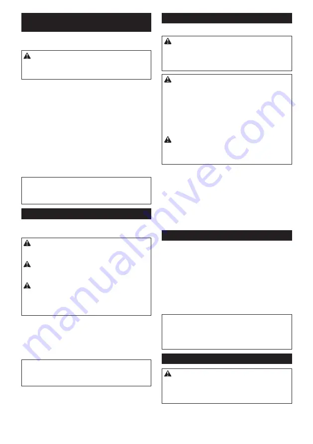 Makita DVC152L Instruction Manual Download Page 133