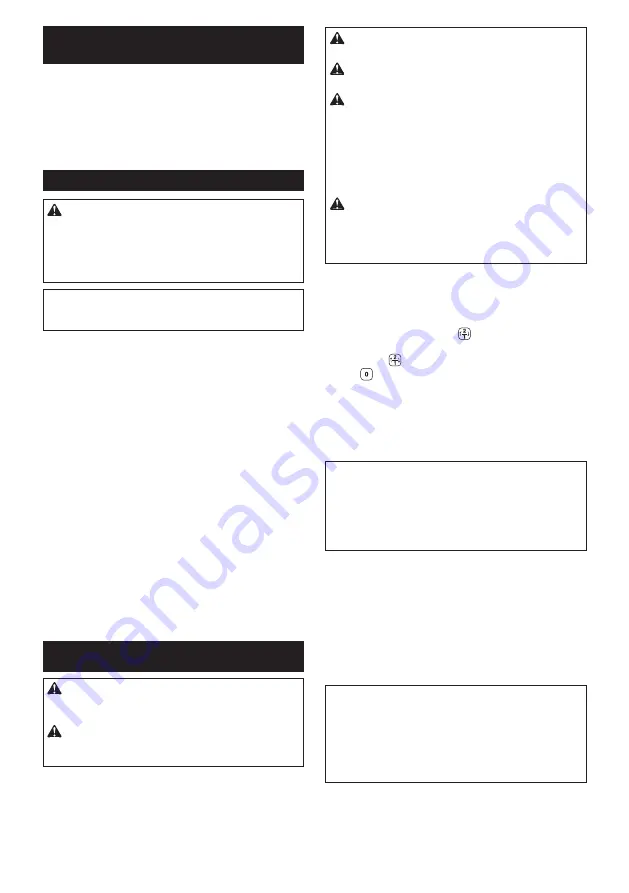 Makita DVC260 Instruction Manual Download Page 20