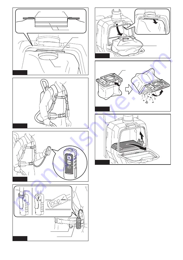 Makita DVC261 Instruction Manual Download Page 6