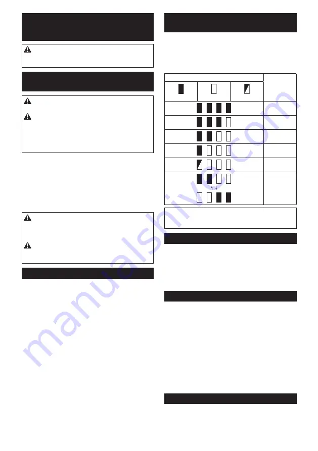 Makita DVC261 Instruction Manual Download Page 11