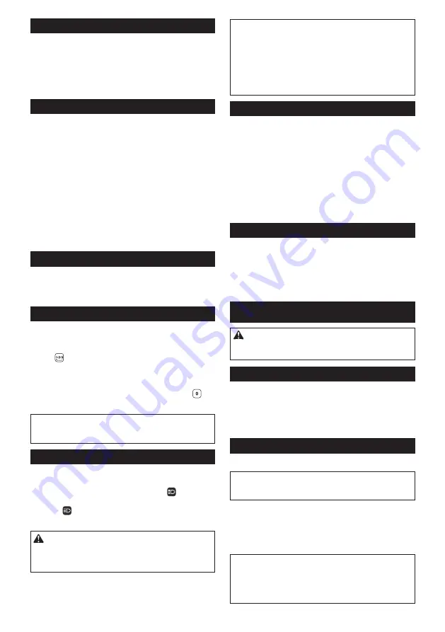 Makita DVC261 Instruction Manual Download Page 20