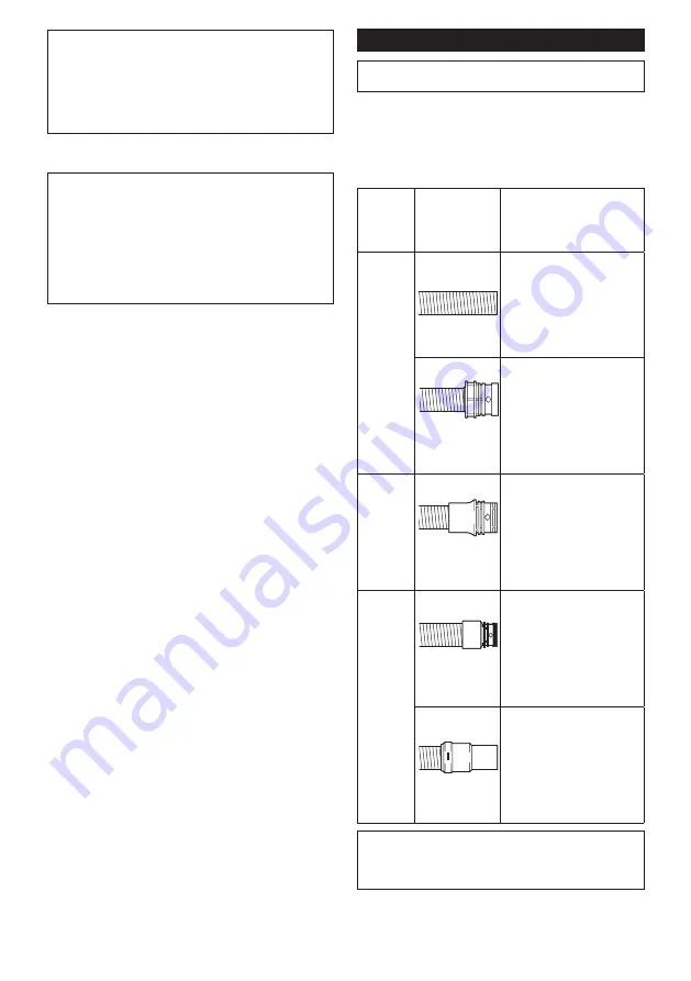 Makita DVC261 Instruction Manual Download Page 30