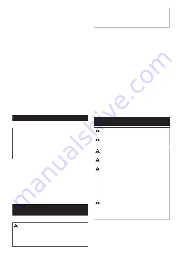 Makita DVC261 Instruction Manual Download Page 40