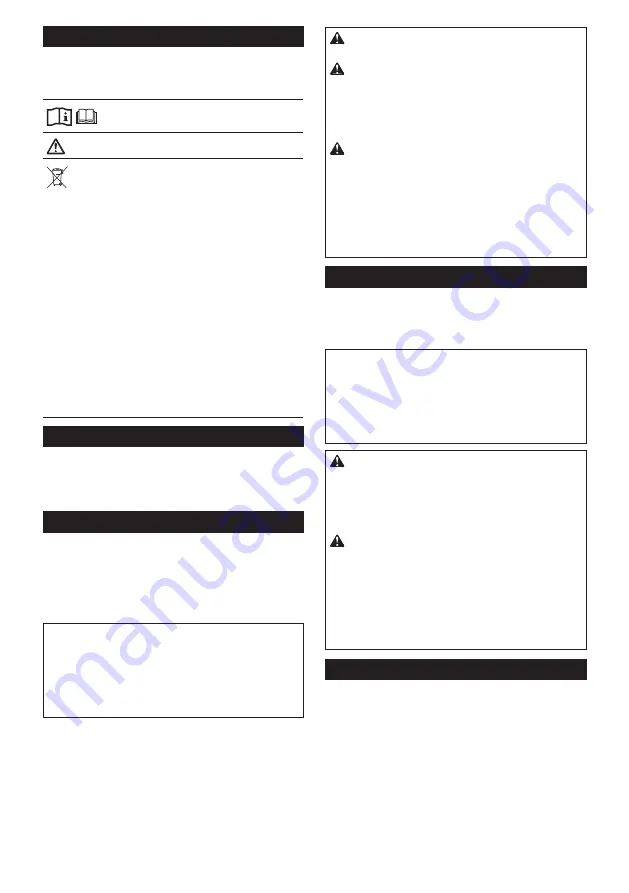 Makita DVC560 Instruction Manual Download Page 56