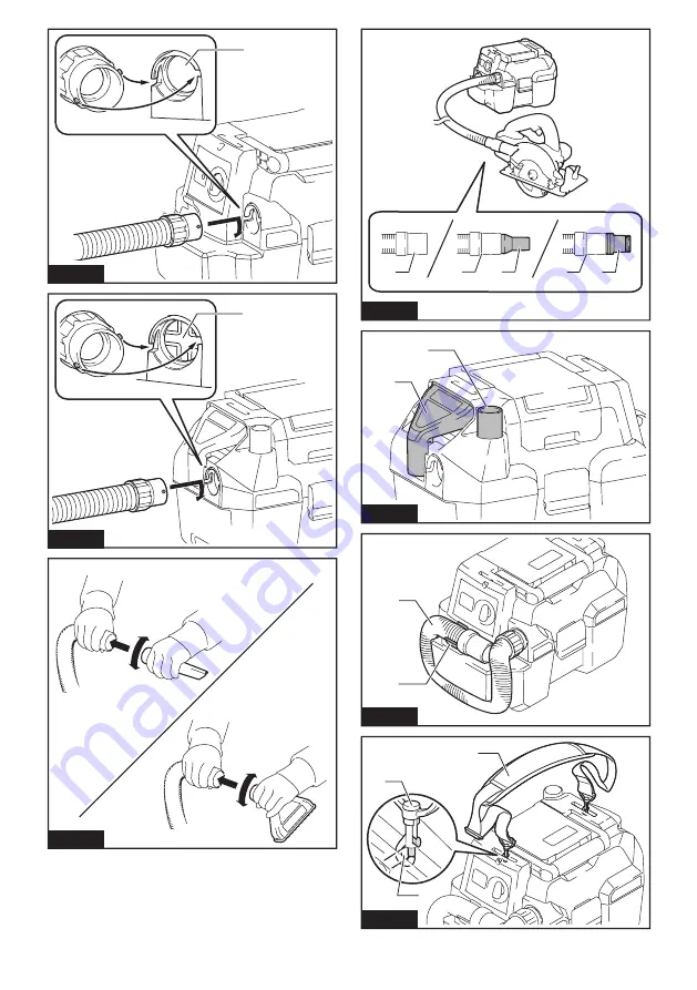 Makita DVC750L Instruction Manual Download Page 3