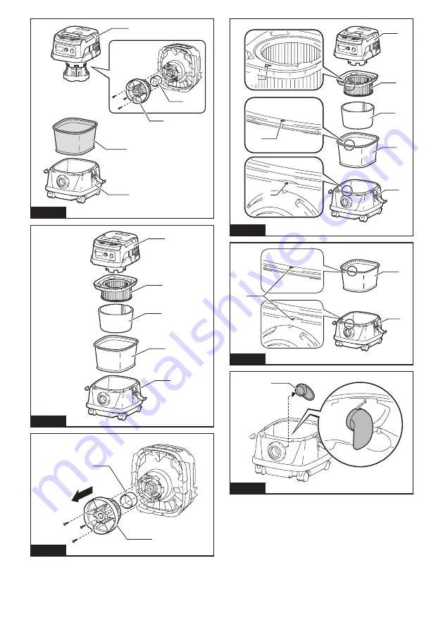 Makita DVC862L Instruction Manual Download Page 3