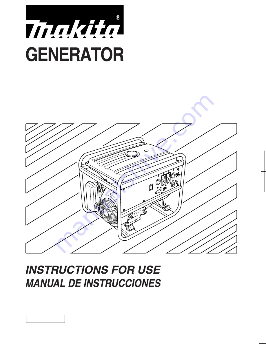 Makita EG301A Скачать руководство пользователя страница 1