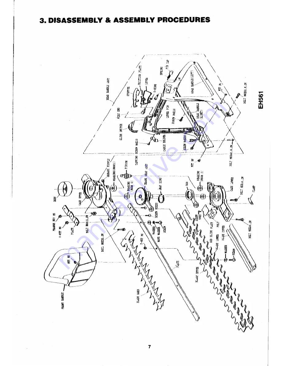 Makita EH561 Service Manual Download Page 7