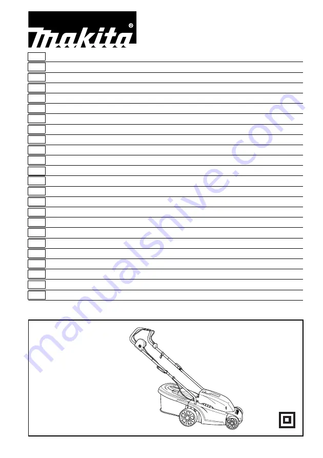 Makita ELM3310 Original Instruction Manual Download Page 1