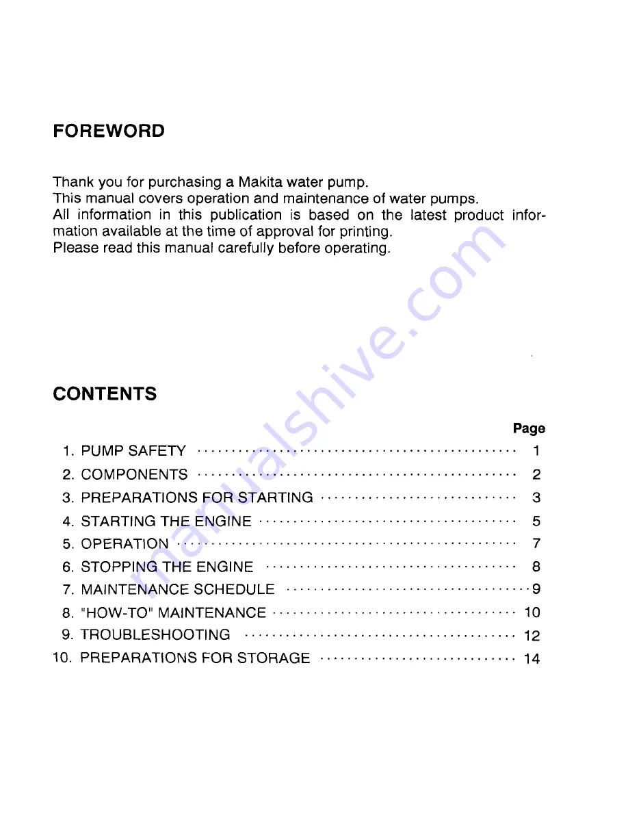 Makita EW100R Instruction Manual Download Page 2