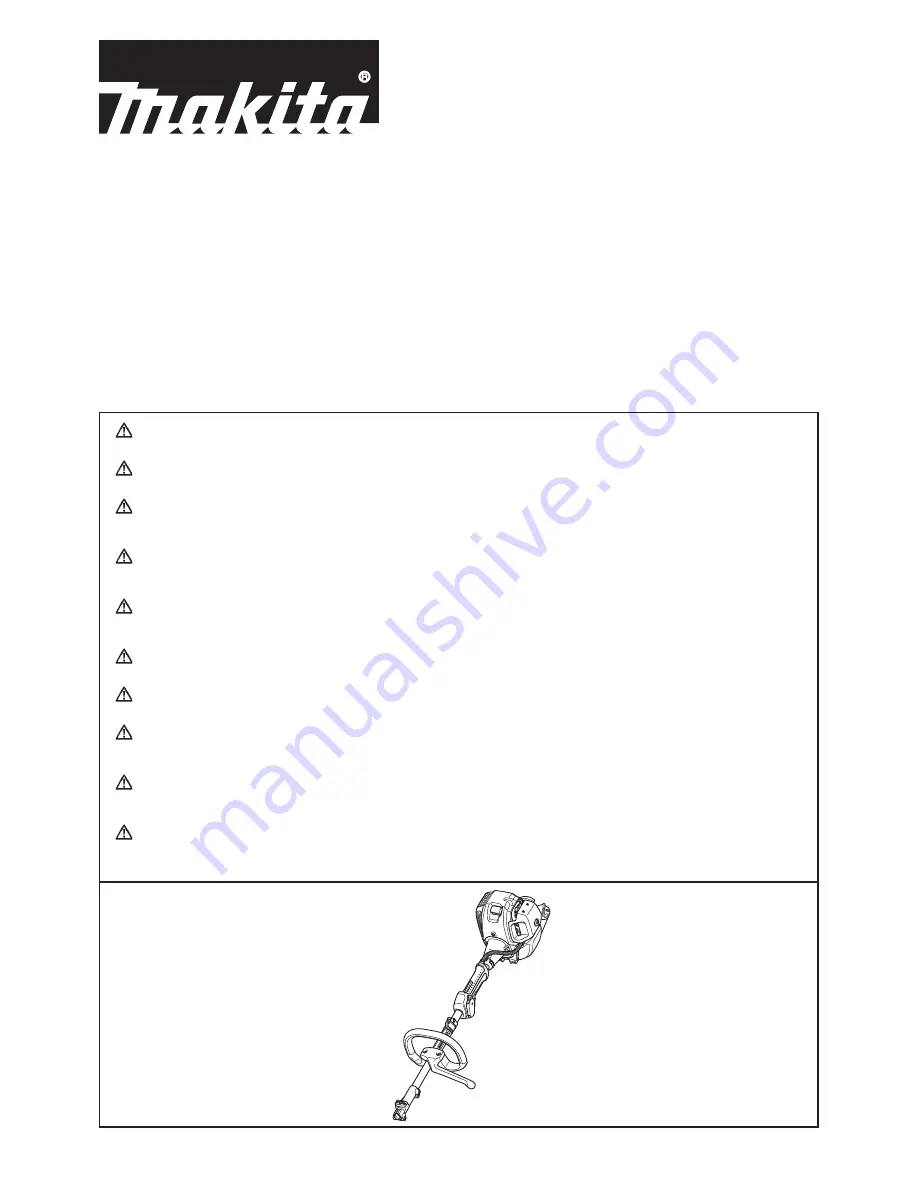 Makita EX2650LH Original Instruction Manual Download Page 1