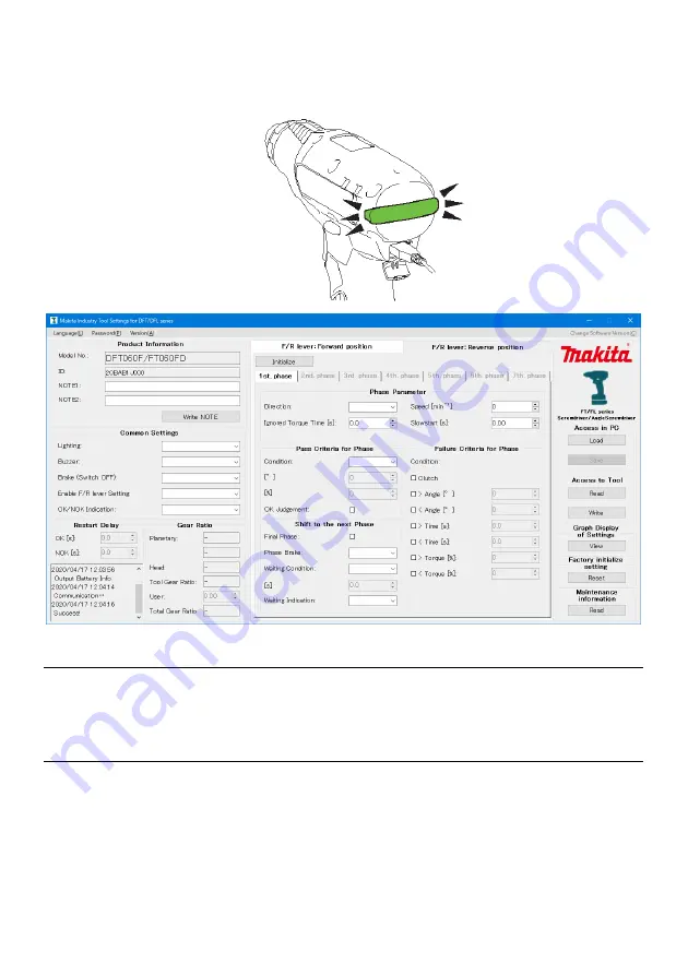 Makita FL Series User Manual Download Page 129