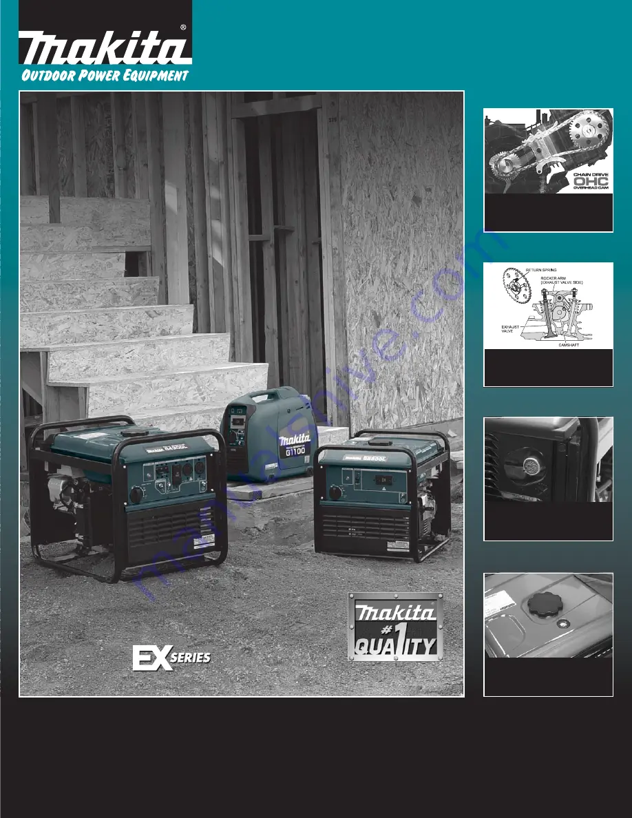 Makita G1100 Brochure Download Page 1