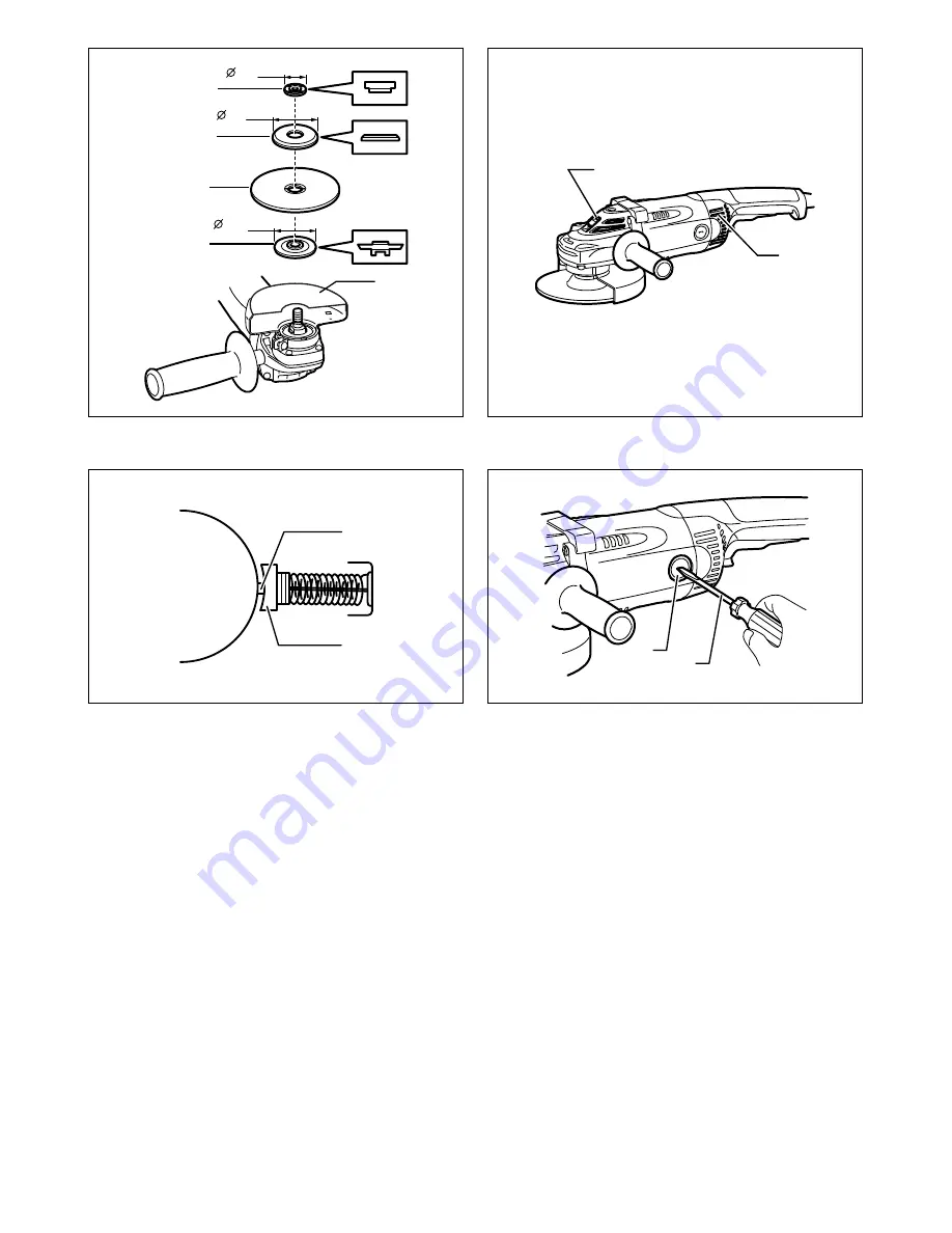 Makita GA7020 Instruction Manual Download Page 4