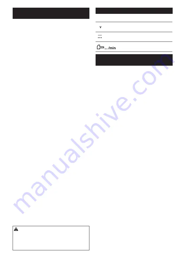 Makita GMH02 Instruction Manual Download Page 4