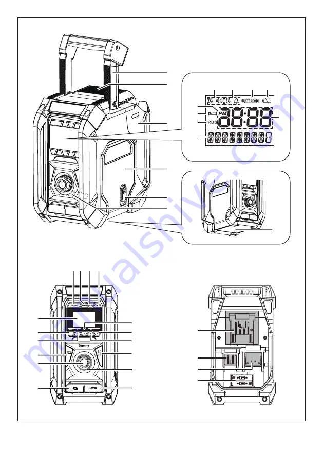 Makita GRM03 Скачать руководство пользователя страница 2