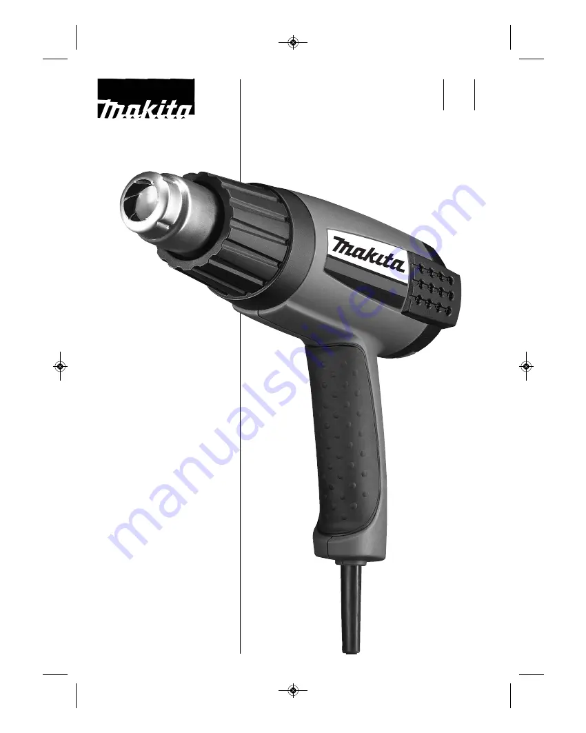 Makita HG 6020 Manual Download Page 2