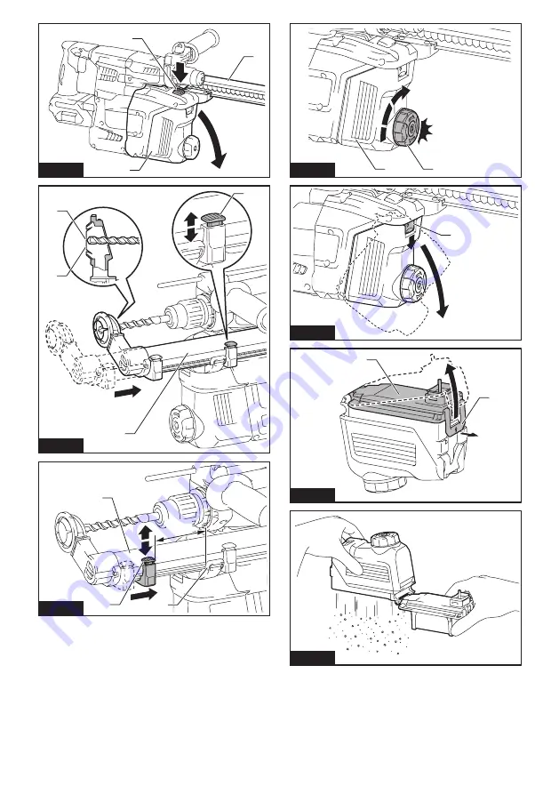 Makita HR008G Instruction Manual Download Page 7