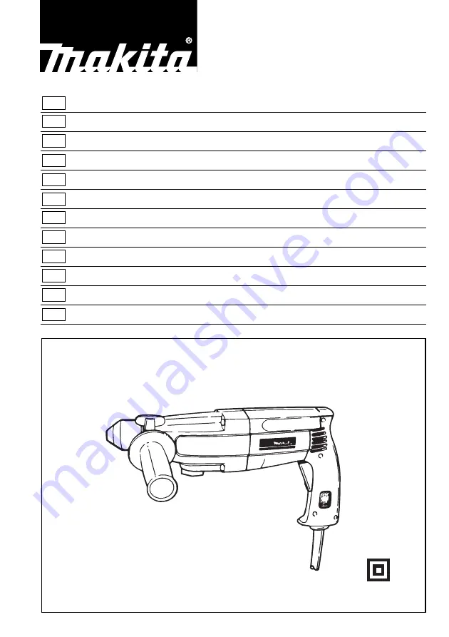 Makita HR2400 Instruction Manual Download Page 1