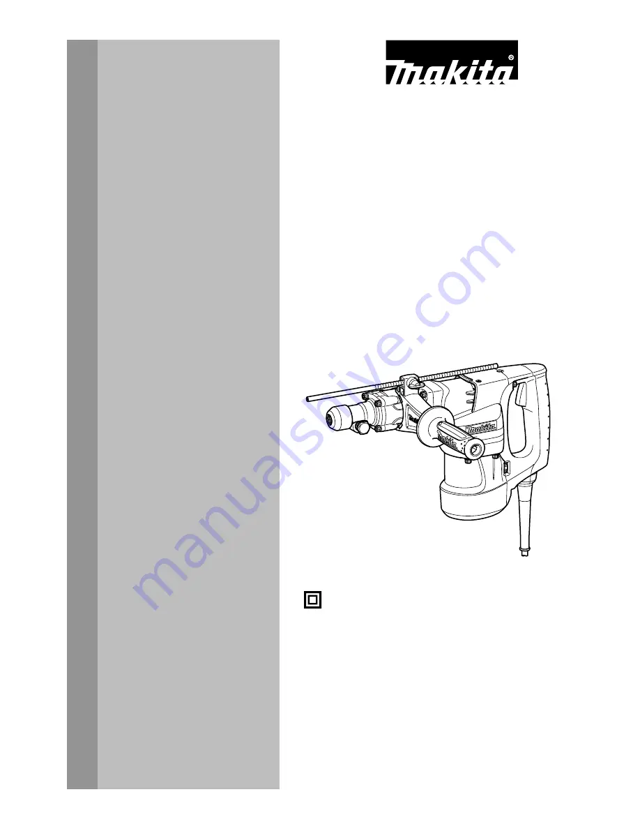 Makita HR4041C Instruction Manual Download Page 1