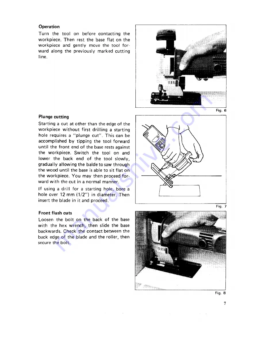 Makita JV2000 Instruction Manual Download Page 7