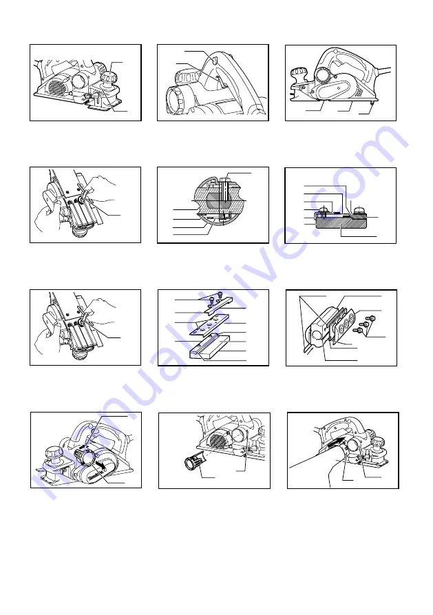 Makita KP0810 Instruction Manual Download Page 2