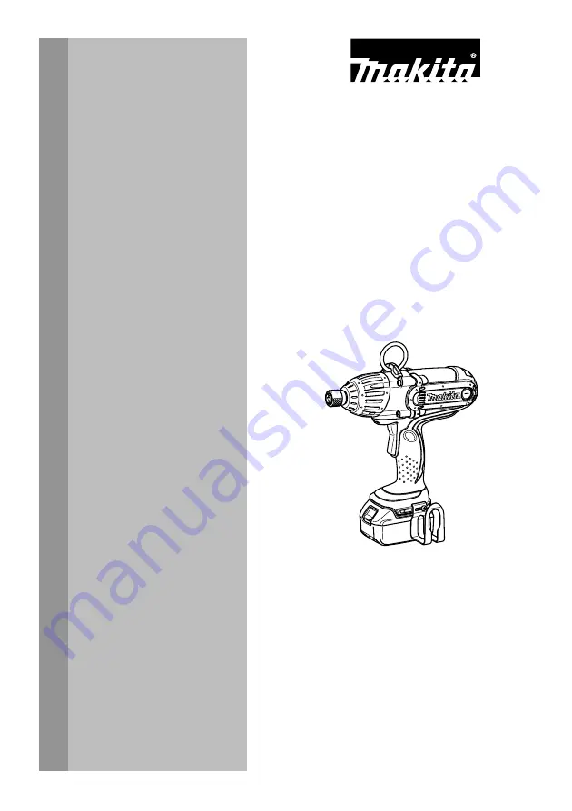 Makita LXWT01 Instruction Manual Download Page 1