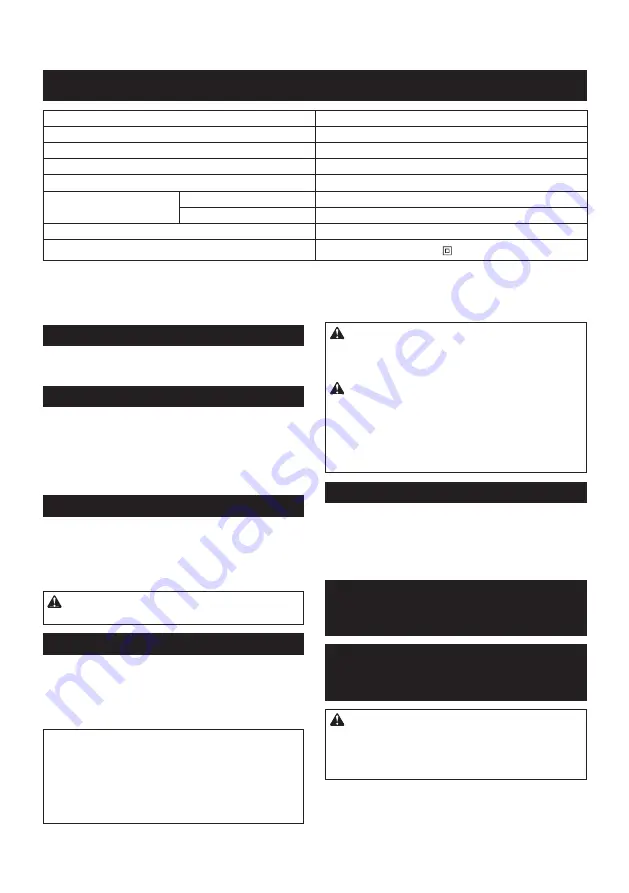 Makita M1902 Instruction Manual Download Page 20