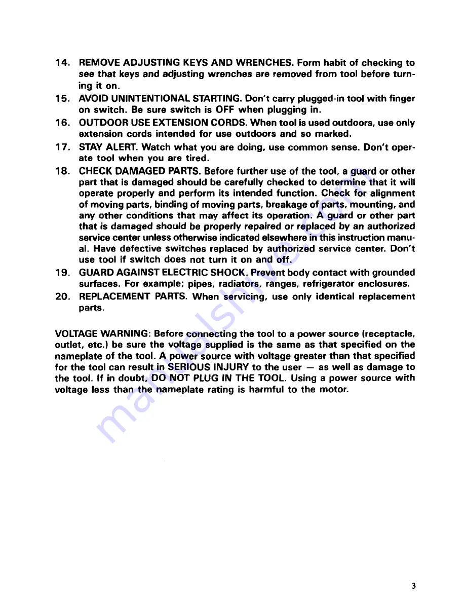 Makita M432 Instruction Manual Download Page 3