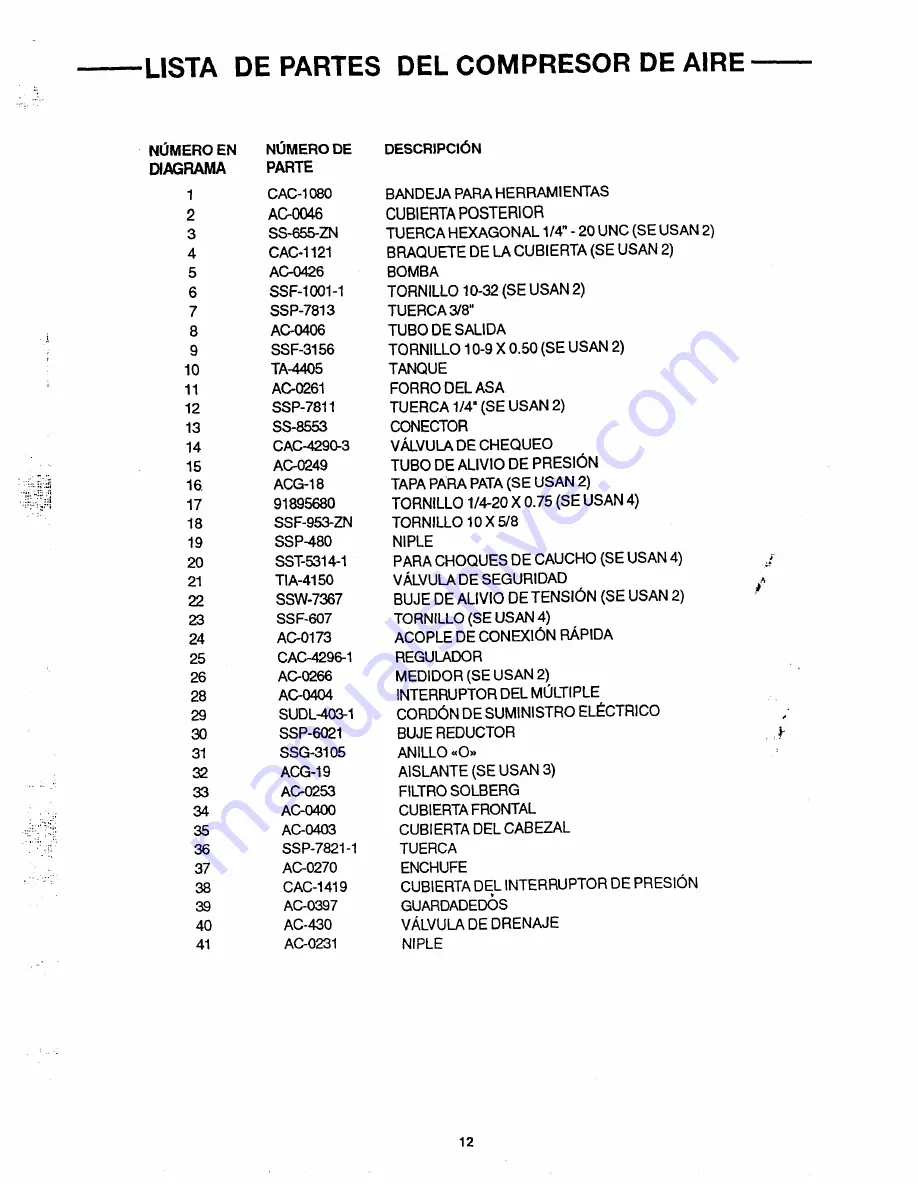 Makita MAC1200 Owner'S Manual Download Page 28