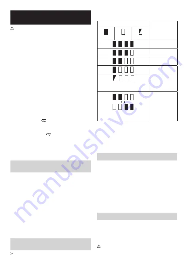 Makita MR001G Instruction Manual Download Page 8