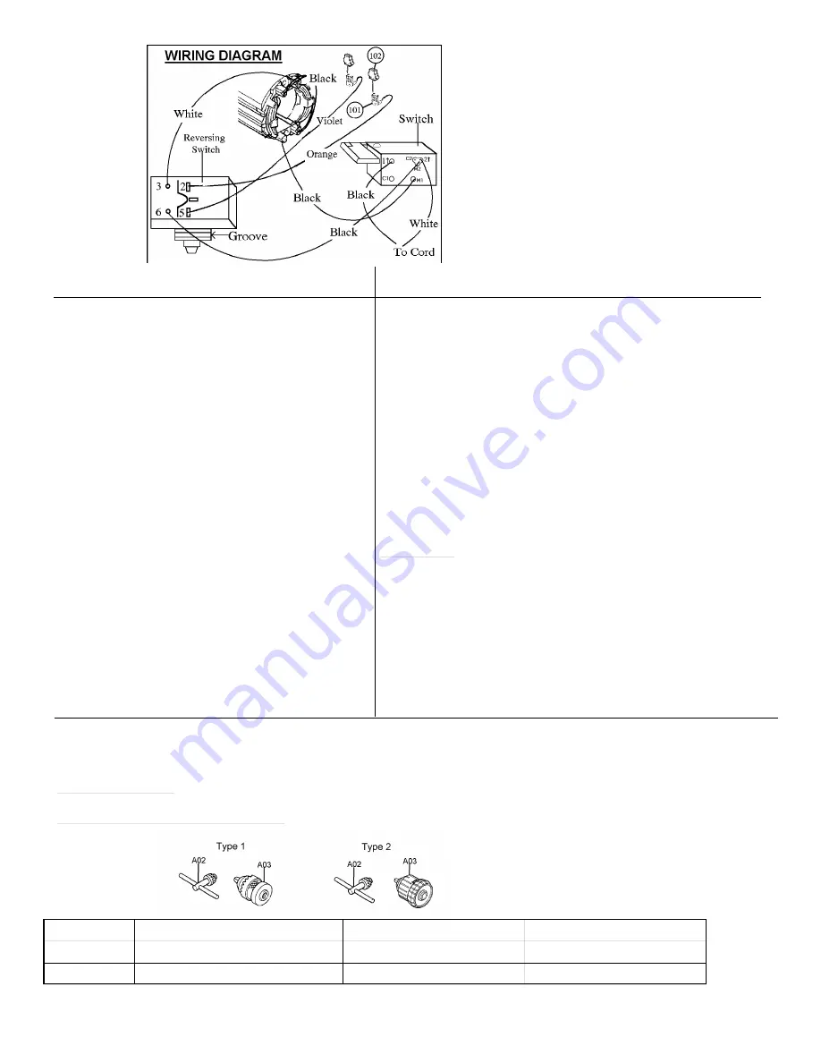 Makita NH1030 Parts List Download Page 2