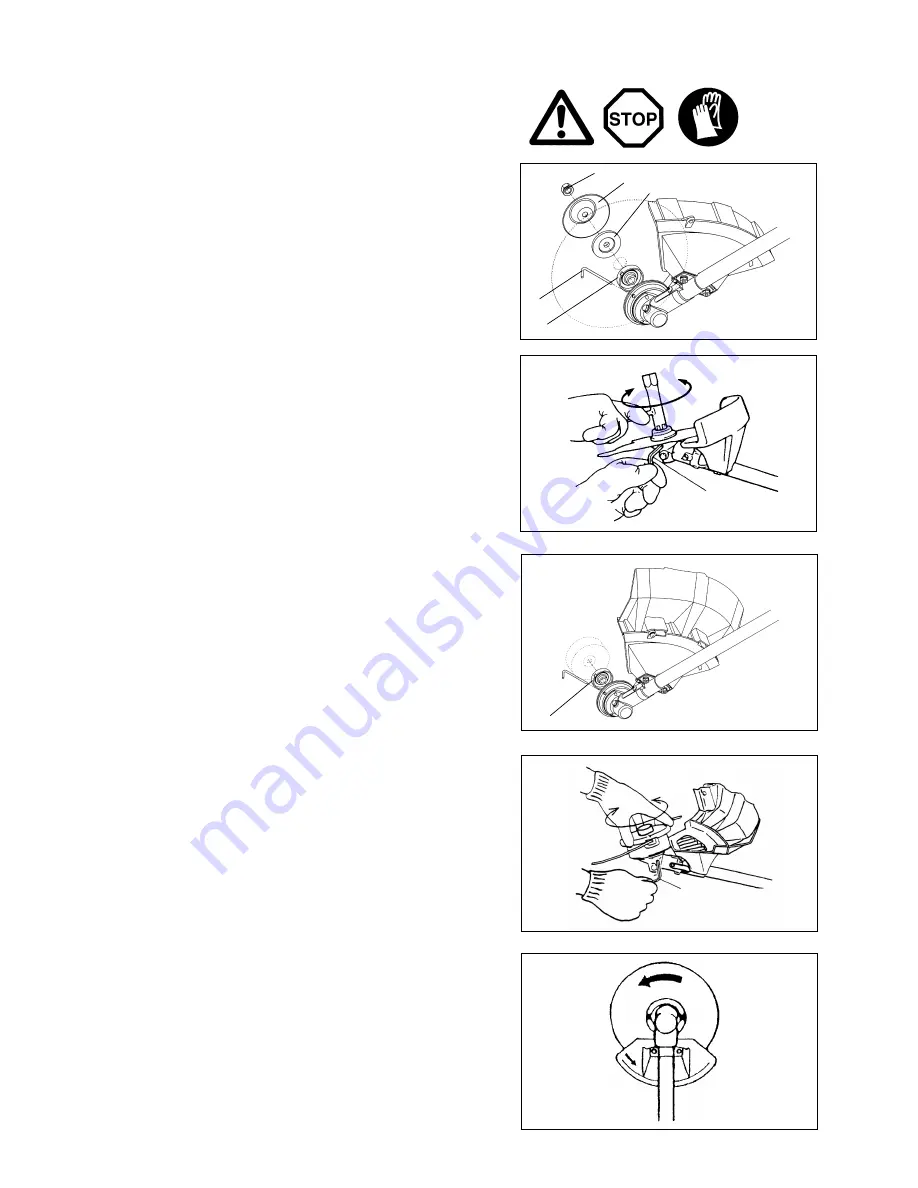 Makita RBC421L Original Instruction Download Page 48