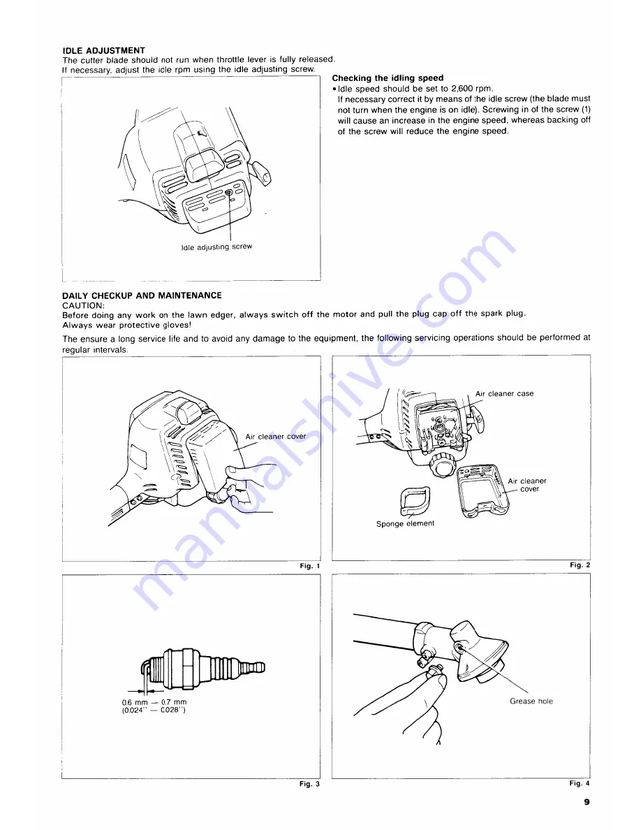 Makita RBE250 Instruction Manual Download Page 9